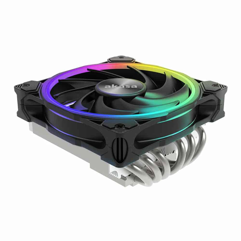 (image for) Akasa AK-CC4025HP01 SOHO H6L Premium Low Profile ARGB Cooler